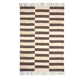 Raw - Tapis Ethnique Marron - Couleur - Marron, Dimensions - 200x290 Cm