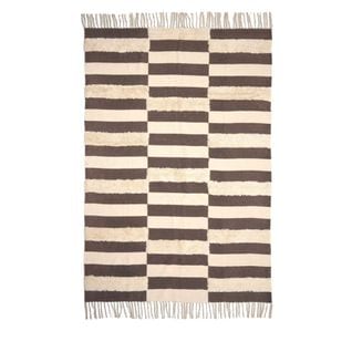 Raw - Tapis Ethnique Marron - Couleur - Marron, Dimensions - 120x170 Cm