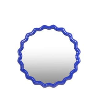 Sienne - Miroir Rond Ø40cm - Couleur - Bleu