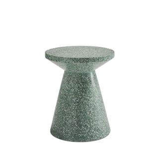 Tali - Tabouret En Terrazzo H46cm - Couleur - Vert