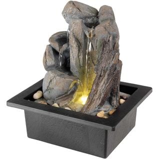 Fontaine En Polyrésine Avec LED  Zen Modèle 1