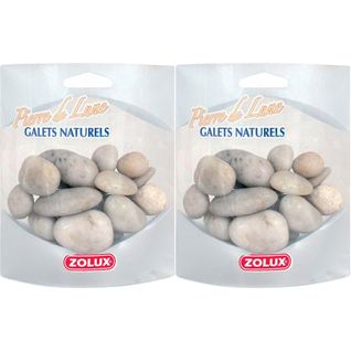 Galets Naturel Pierre De Lune (lot De 2)