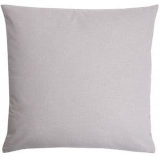 Housse De Coussin 100% Coton 45 X 45 Cm Uni Gris