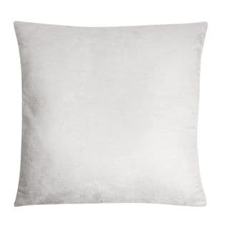 Housse De Coussin 60 X 60 Cm Suédine Uni Gris Clair