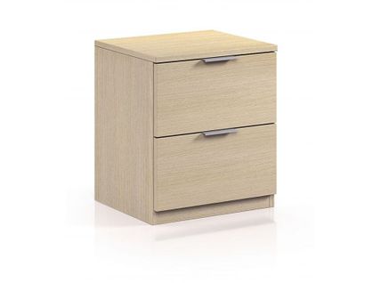 Chevet Eloah 2 Tiroirs L38cm X H45cm -  Bois