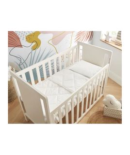 Couette Enfant Bio - 75x120 Cm - Blanc