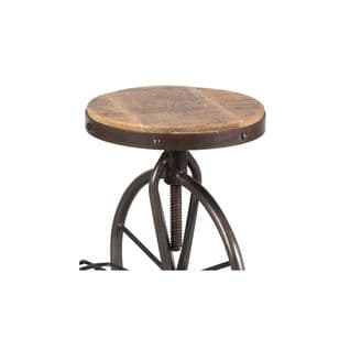 Tabouret à Pédales Bois Et Acier - Cyclo N°2