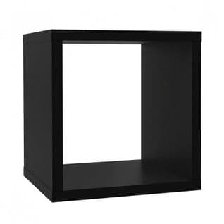 Etagère Cube 1 Casier Noir Mat - Classico