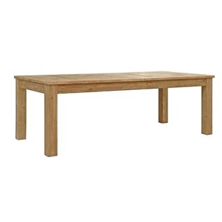 Table Repas Extensible 224 / 304 Cm En Bois De Pin Recyclé - Chalet