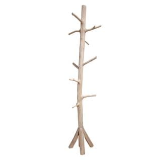 Porte-manteau Branche D'arbre En Bois De Teck Brut 200 Cm - Mira