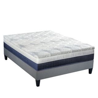 Ensemble Castellane 160x200 Cm Matelas Mousse + Sommier Bois