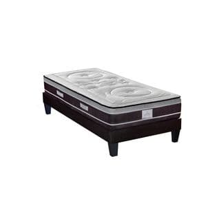 Ensemble Divin 90x190 Cm Matelas Ressorts  + Sommier Bois