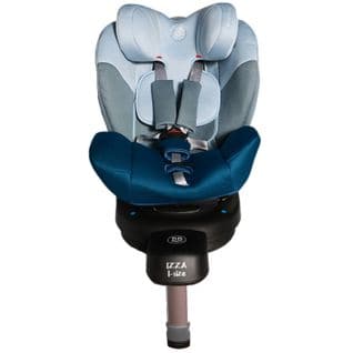 Izza Siège-auto Pivotant 360° 0-22 Kg Jambe De Force Isofix I-size Bleu Sans Canopy