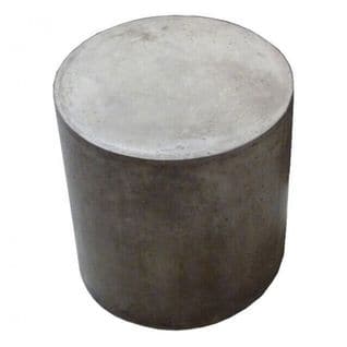 Beton - Tabouret  Rond Gris