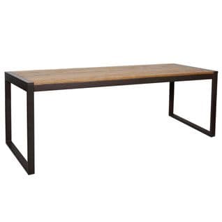 Nevada - Table Repas 180 Cm Bois Massif Clair