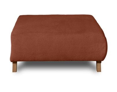 Cristal - Pouf Modulable - 95 Cm - En Velours Texturé