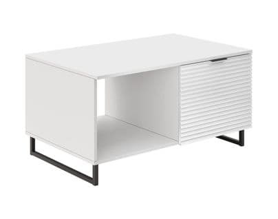 Barbara - Table Basse - Blanc - 100 Cm