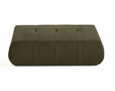 Onyx - Pouf D'appoint - En Velours Côtelé