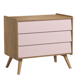 Commode à Langer Vintage - Bois Rose