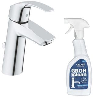 Grohe Mitigeur Lavabo Eurosmart Taille S + Nettoyant Grohe