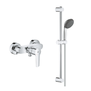 Pack Mitigeur Douche Mécanique Grohe Start 2021 + Ensemble De Douche 2 Jets Grohe Vitalio Start Ave