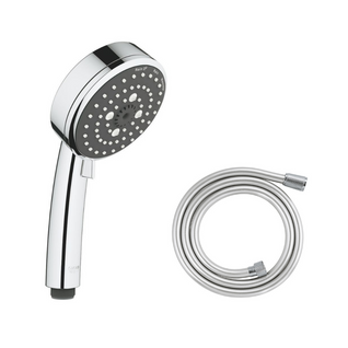 Grohe Douchette 3 Jets Vitalio Comfort 100 Chromé Avec Flexible 150