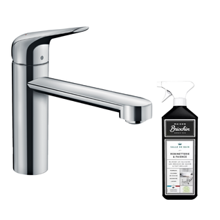 Robinet De Cuisine Hansgrohe Focus M42 120 Chromé + Nettoyant Briochin