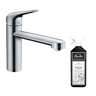 Robinet De Cuisine Hansgrohe Focus M42 120 Coolstart Chromé + Nettoyant Briochin