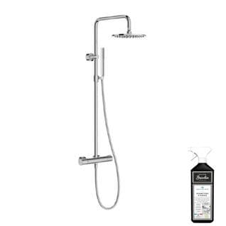 Colonne De Douche Thermostatique Jacob Delafon Toobi + Nettoyant Briochin