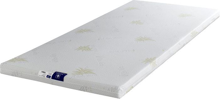 Sur-matelas Déhoussable 90x200 Hauteur 5 Cm