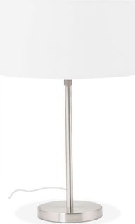 Lampe De Table Résine Blanc 36x36x79cm