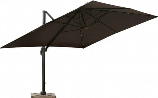 Parasol Delorm Gris Déporté 3x4m