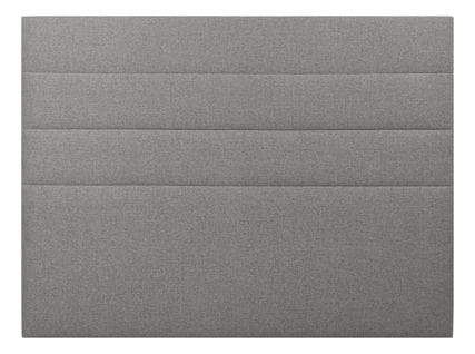 Tête de lit tissu L.200 cm NUIT FAUBOURG VICTOIRE anthracite
