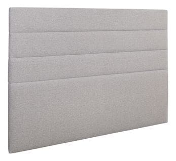 Tête de lit tissu L.180 cm NUIT FAUBOURG VICTOIRE gris clair