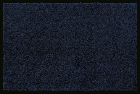 Tapis Anti-poussière En Polyamide Coloris Indigo - Dim : 60 X 90 Cm