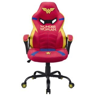 Chaise Gaming Woncer Woman , Fauteuil Gamer Rouge Taille S/m