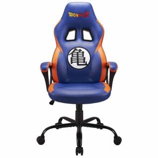 Chaise Gaming dBz Dragon Ball Z , Fauteuil Gamer Bleu Taille L