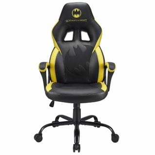 Chaise Gaming Batman, Fauteuil Gamer Noir Taille L