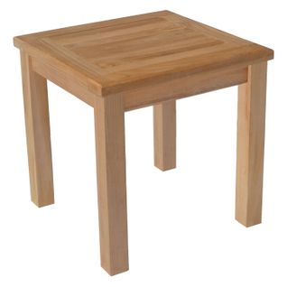 Table D'appoint Carrée En Teck 45cm Java