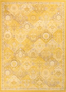 Tapis De Salon Vintage Anatolia 120x170cm Jaune