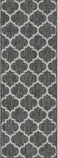 Tapis Exterieur Moa Gris Foncé 67x180cm