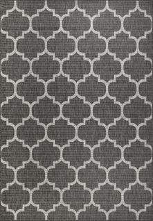 Tapis Exterieur Moa Gris Foncé 120x160cm