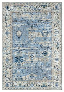 Tapis De Salon Vintage Bleu 160x230cm