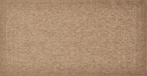 Tapis De Salon Intérieur Extérieur Rectangle Nature  Aspect Jute Beige 80x150cm