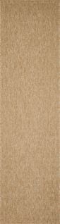 Tapis De Salon Intérieur Extérieur Rectangle Nature  Aspect Jute Beige 80x300cm