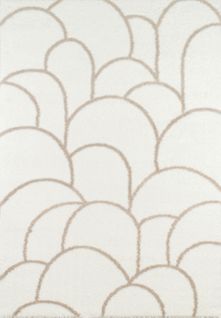 Tapis De Salon Doux Alena Creme 200x290cm