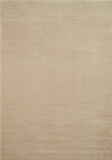 Tapis Motif Damier En Relief - Crème Et Beige - 200x290 cm