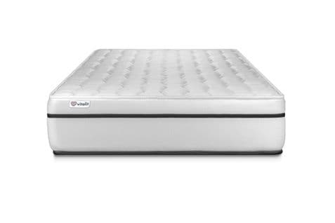 Matelas Mousse Polyurethane A Memoire De Forme 90x190 Vital Spa - Ep: 24cm - Confort Ferme