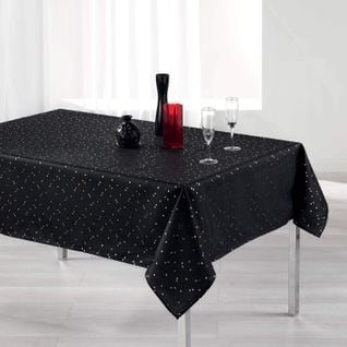 Nappe 150x240cm Safina Noir