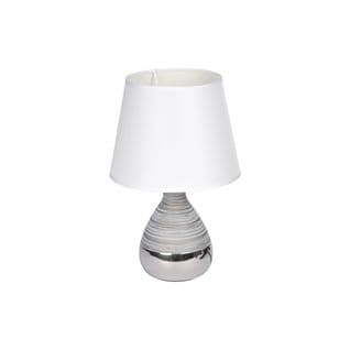 Lampe Bicolore Ciment Blanc
